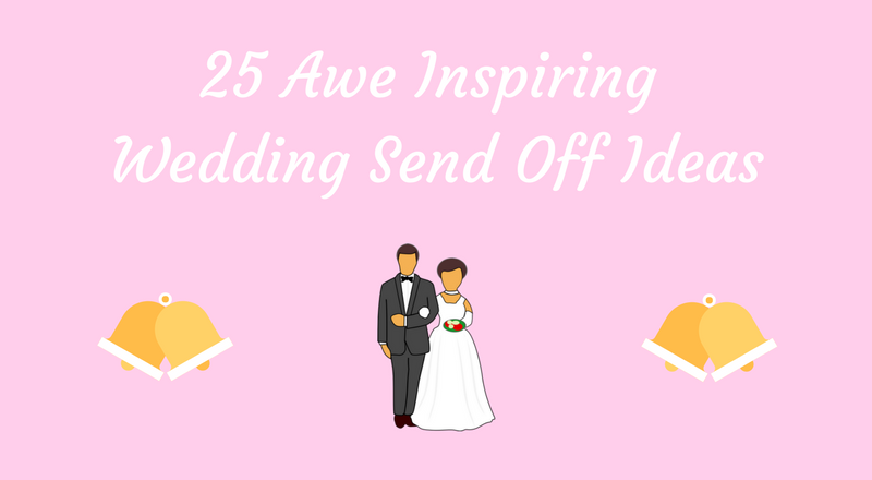 wedding send off ideas banner