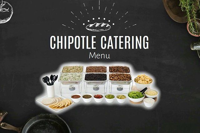 Chipotle Catering Menu Banner